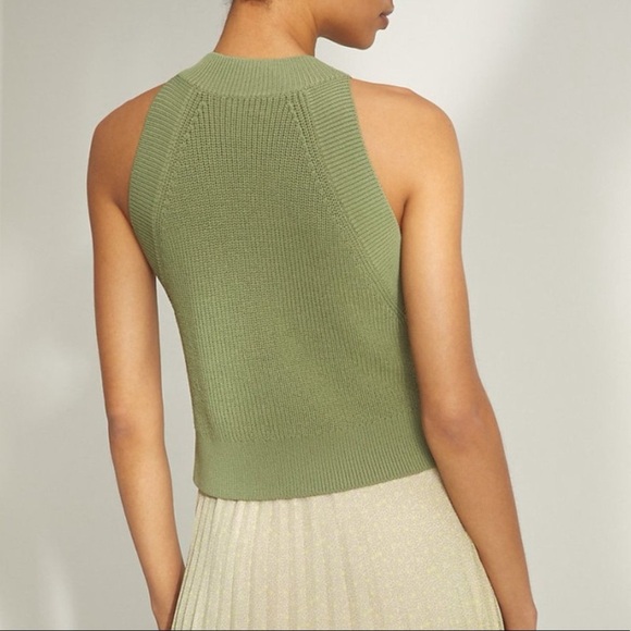 Aritzia Sage Green Knit Top - Picture 2 of 2